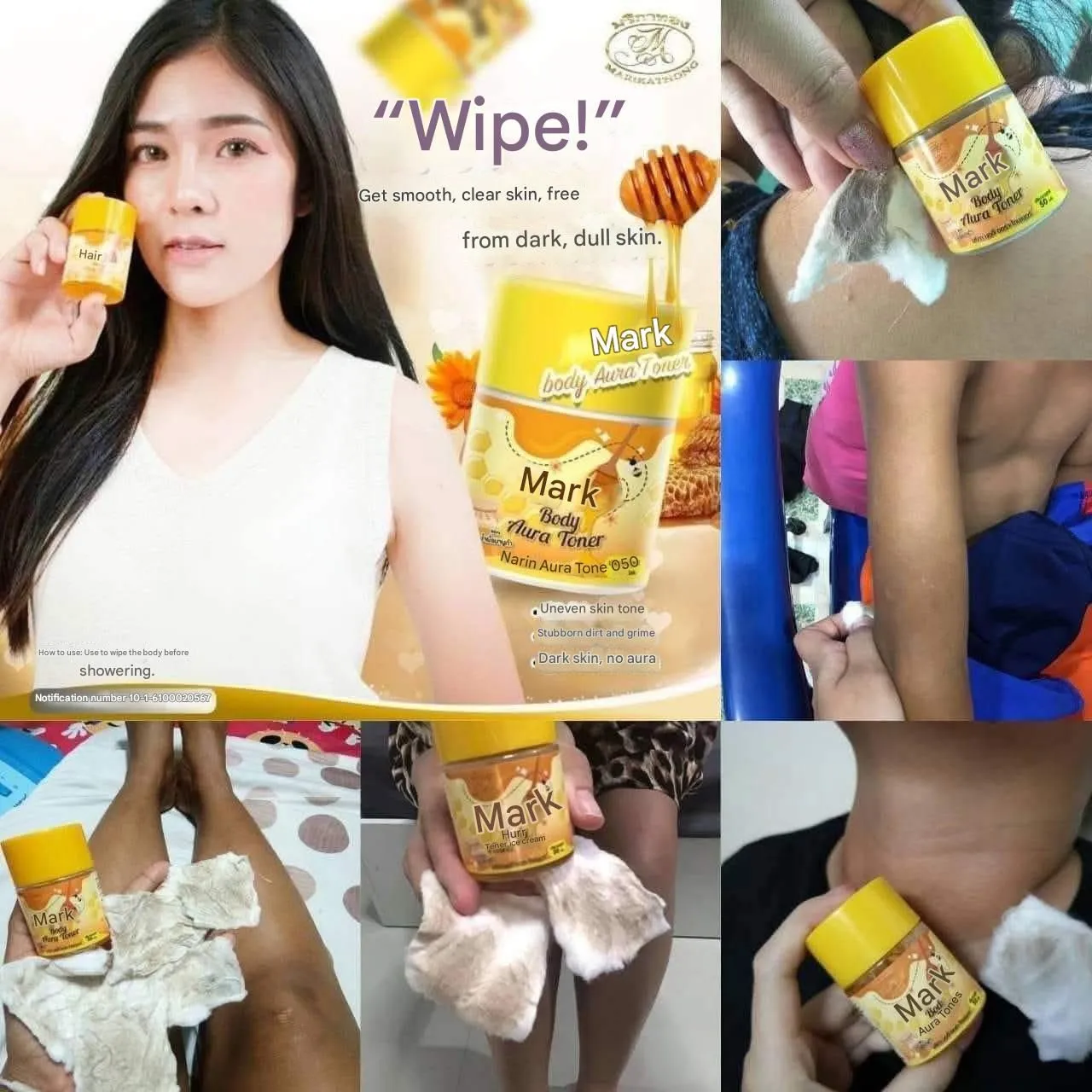 Marika Body Aura Toner 50ml Manuka Honey Body Toner
