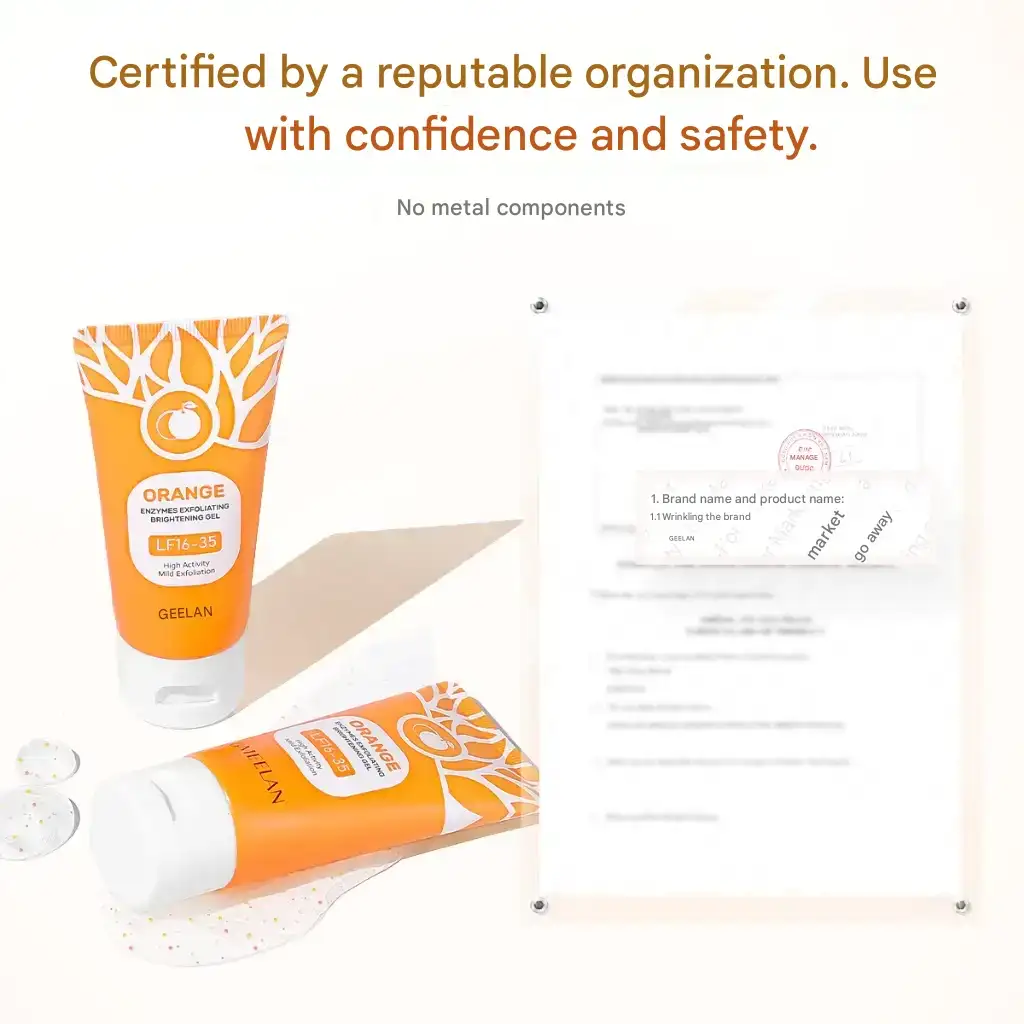 GMEELAN Orange Enzymes Exfoliating Brightening Gel 50g